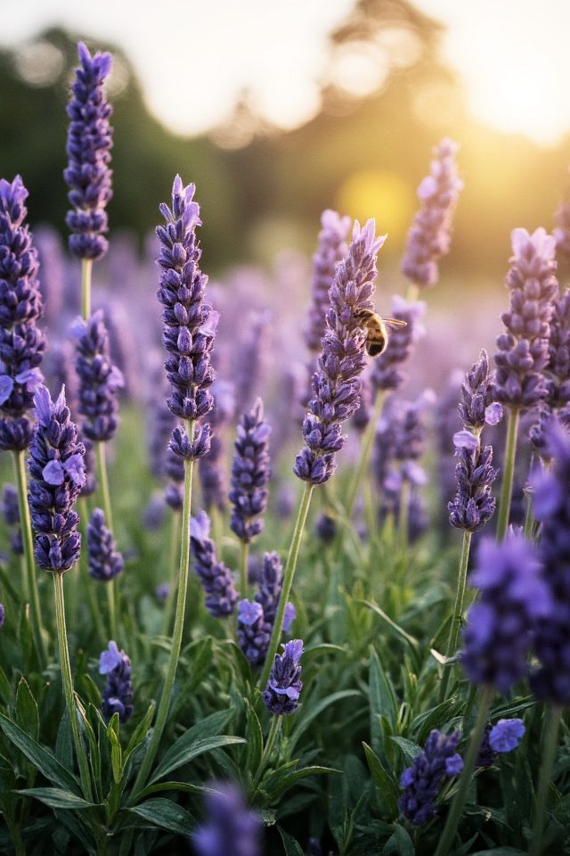 tranquil lavender superhero companion
