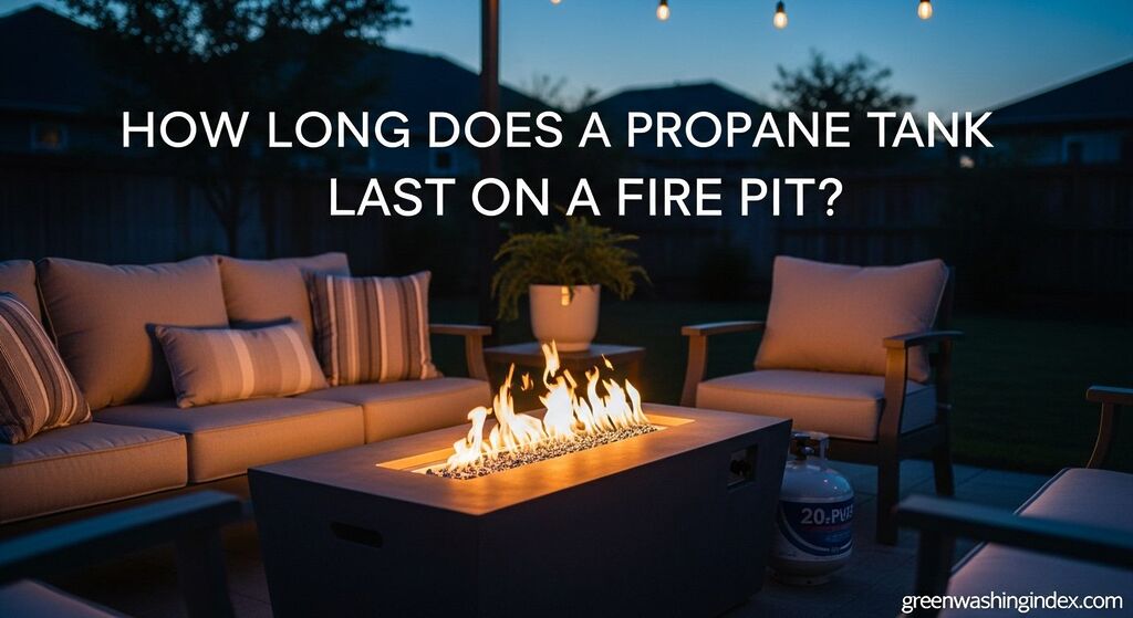 How Long a Propane Tank Lasts on a Fire Pit? | August 2026