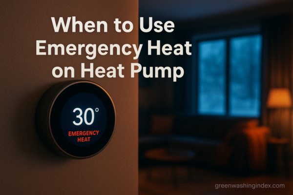 When to Use Emergency Heat on Heat Pump: Energy Guide