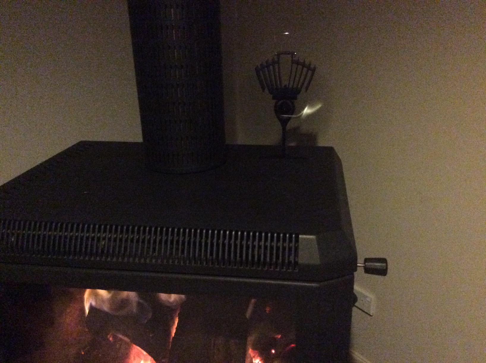 AirMax Heat Powered Stove Fan - Powerful Classic Design, Exceptional Performance, Perfect for Wood Stoves, 175 CFM - Circulates Warm Air Efficiently & Reduces Fuel Cost Customer Review AirMax Heat Powered Stove Fan - Powerful Classic Design, Exceptional Performance, Perfect for Wood Stoves, 175 CFM - Circulates Warm Air Efficiently & Reduces Fuel Cost - Customer Photo 5