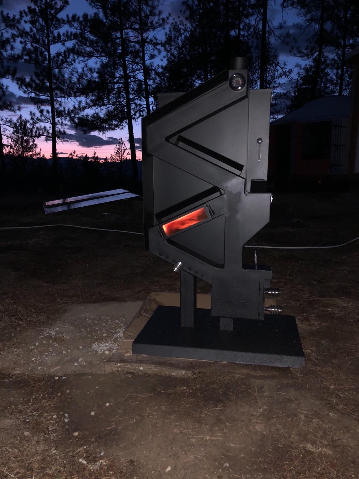 US Stove GW1949 Wiseway Non-Electric Pellet Stove - Customer Photo 4