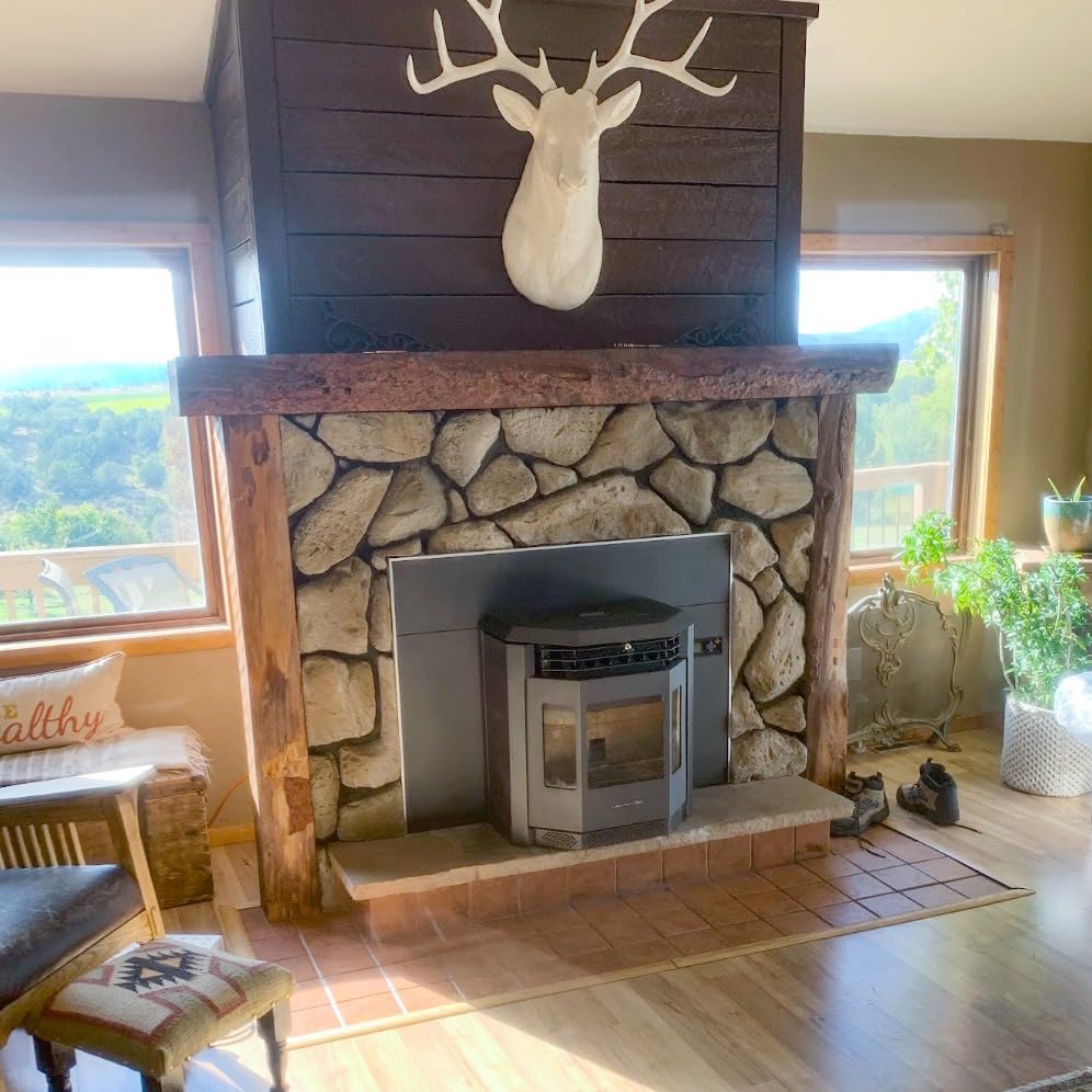 HP22i Pellet Stove Fireplace Insert Heats 2800 sq.ft 47 lb Hopper Capacity - Customer Photo 1