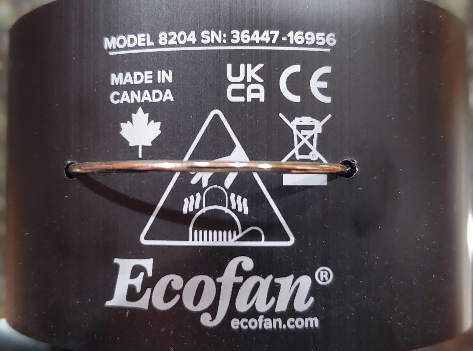 AirDeco I Heat Powered Stove Fan - Powerful Modern Design, Low Start Temperature Technology Ideal for Wood, Gas, Pellet & Soapstone Stoves - Circulates Warm Air Efficiently & Reduces Fuel Cost Customer Review AirDeco I Heat Powered Stove Fan - Powerful Modern Design, Low Start Temperature Technology Ideal for Wood, Gas, Pellet & Soapstone Stoves - Circulates Warm Air Efficiently & Reduces Fuel Cost - Customer Photo 1