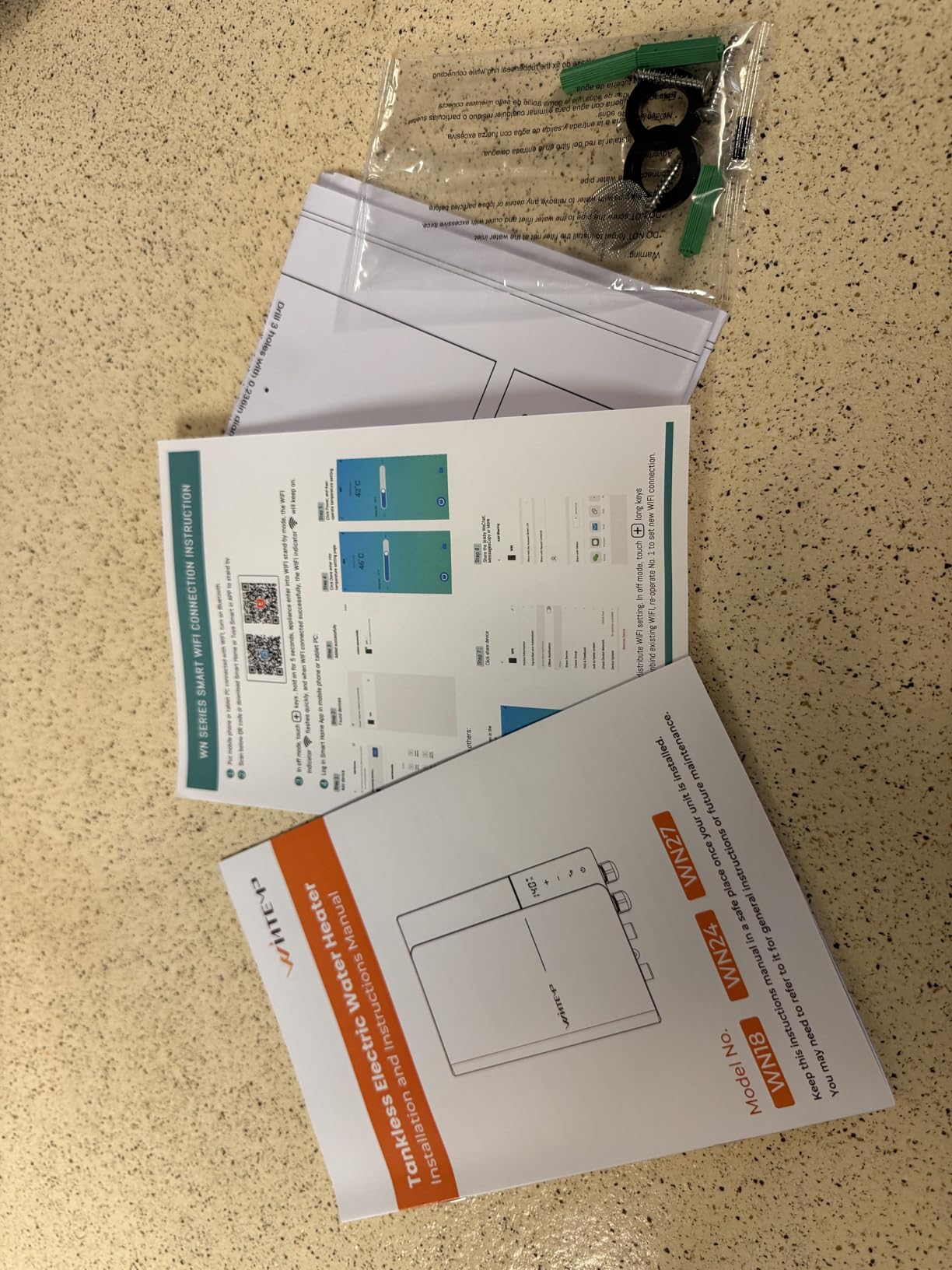 Electric Tankless Water Heater WINTEMP 27kW 240V, Whole House Hot Water Supply, On Demand Instant Endless Water Heater, with LED Temperature Display, WiFi Control, Up to 6.3 GPM, ETL Certified Customer Review Electric Tankless Water Heater WINTEMP 27kW 240V, Whole House Hot Water Supply, On Demand Instant Endless Water Heater, with LED Temperature Display, WiFi Control, Up to 6.3 GPM, ETL Certified - Customer Photo 2