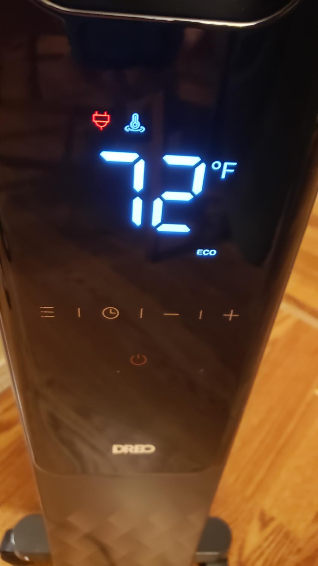 Dreo Radiator Heater, Dual Knobs, 8 Safety Protection, 1500W Electric Space Heaters for Indoor Use Large Room, Energy Saving, Quiet Oil Filled Radiator for Bedroom, Adjustable Thermostat Customer Review Dreo Radiator Heater, Dual Knobs, 8 Safety Protection, 1500W Electric Space Heaters for Indoor Use Large Room, Energy Saving, Quiet Oil Filled Radiator for Bedroom, Adjustable Thermostat - Customer Photo 3