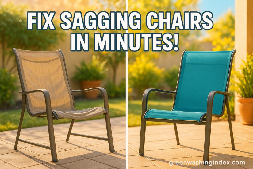 How to Fix Sagging Patio Chairs: Complete DIY Repair Guide