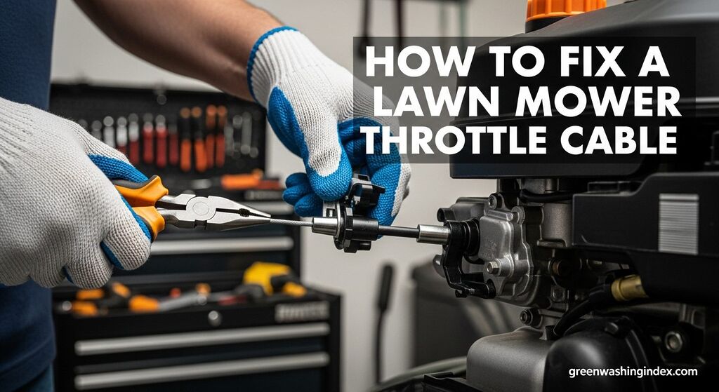 Fix a Lawn Mower Throttle Cable & Save $150 | August 2026