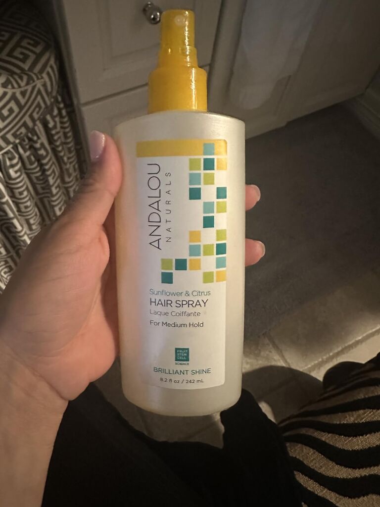 Andalou Naturals Sunflower & Citrus Brilliant Shine Hair Spray customer photo 1