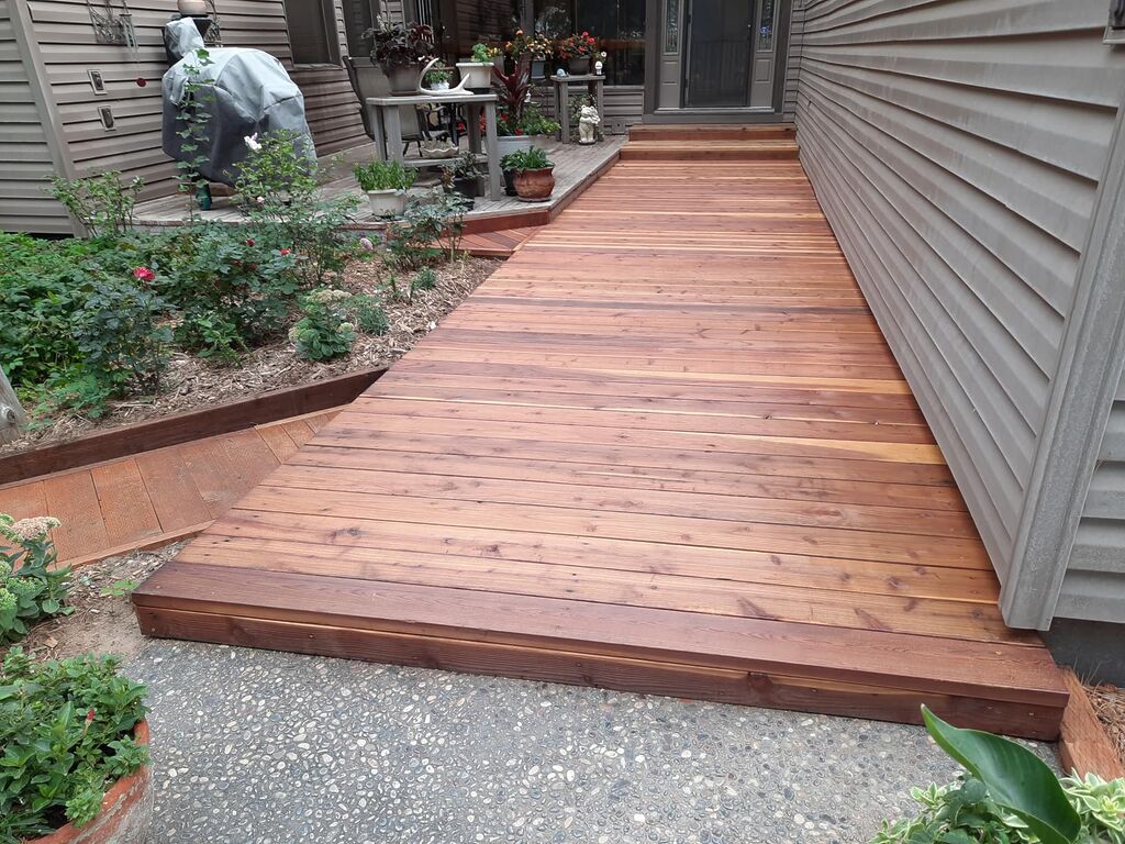 SEAL-ONCE MARINE - 1 Gallon Penetrating Wood Sealer, Waterproofer & Stain. Water-Based, Ultra-low VOC formula for high-moisture areas to protect wood docks, decks, piers & retaining walls. customer photo 1