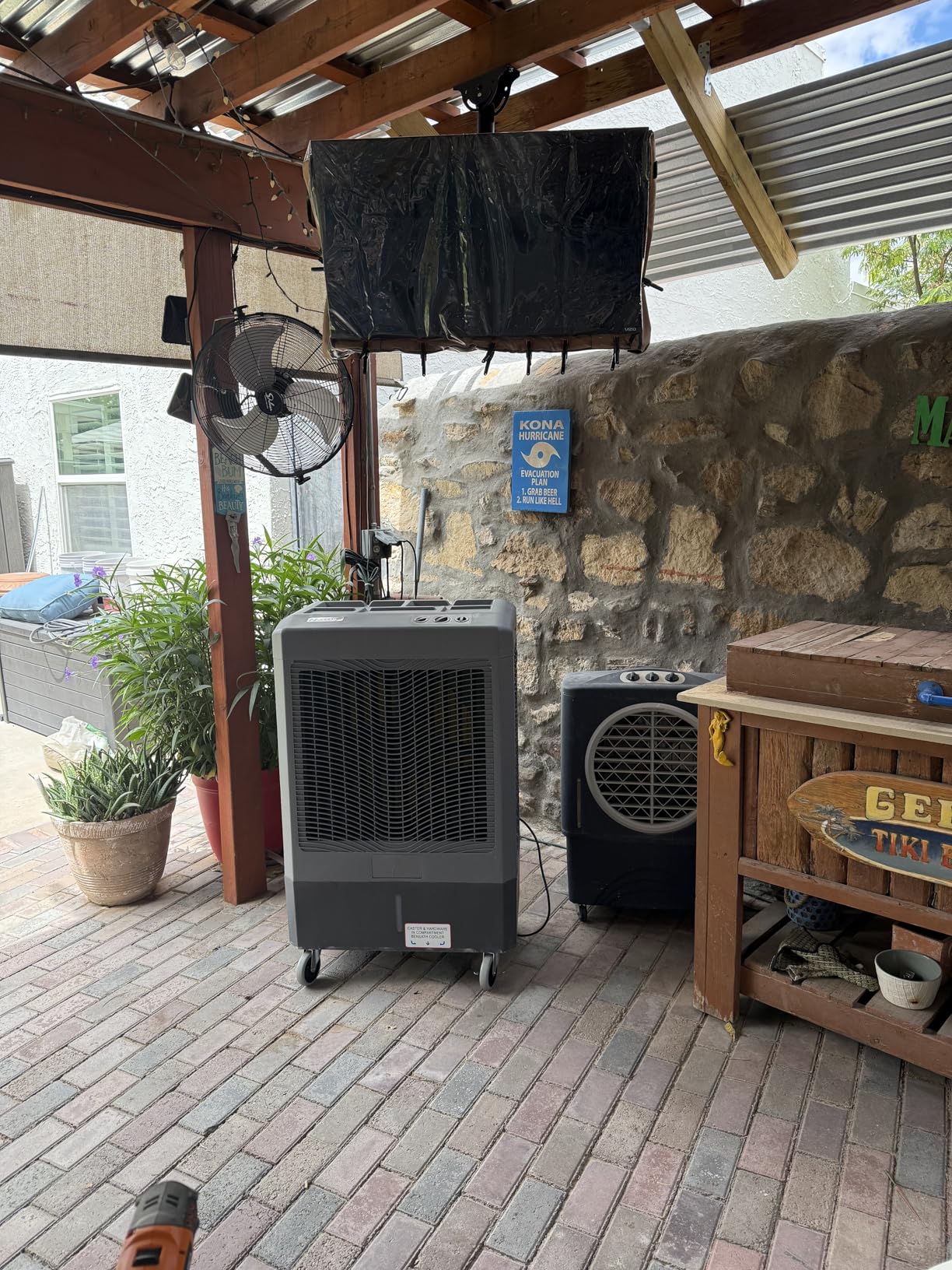 Hessaire MC37M 3100CFM Evaporative Cooler - Customer Photo 2