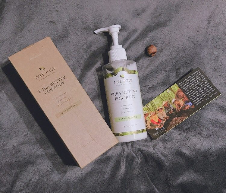 Tree To Tub Unscented Shea Butter Body Lotion for Dry Skin - Fragrance Free Lotion, Vegan Body Moisturizer, Good for Sensitive Skin customer photo 1