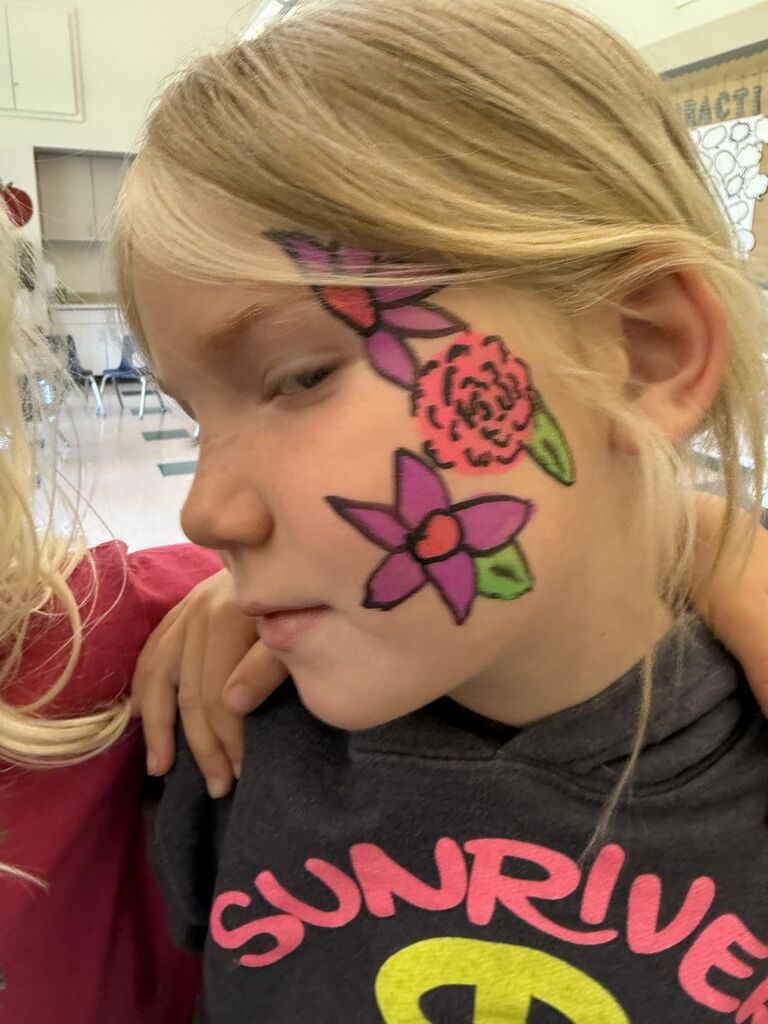 Maydear Face Painting Kit for Kids with 12 Colors Safe and Non-Toxic Large Water Based Face Paint (Matte) customer photo 2