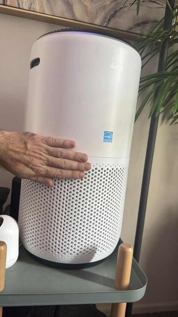 LEVOIT Air Purifiers for Home Large Room Up to 1733 Ft² With HEPA Sleep Mode, Auto Mode, Air Quality Monitor, Smart WiFi, Core 400S-P, White customer photo 2