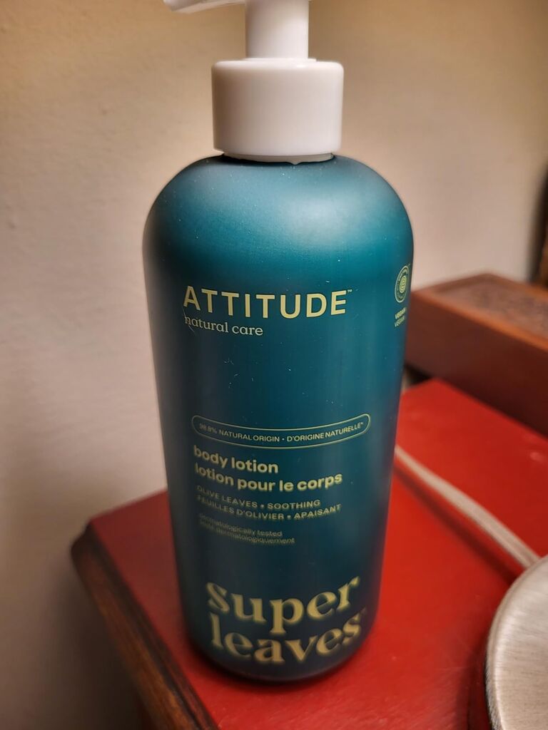 ATTITUDE Body Lotion, EWG Verified Moisturizer, Vegan Skin Care Products, Non-Greasy, Hydrating for Dry Skin, Cruelty Free, Extra Gentle, Unscented customer photo 1
