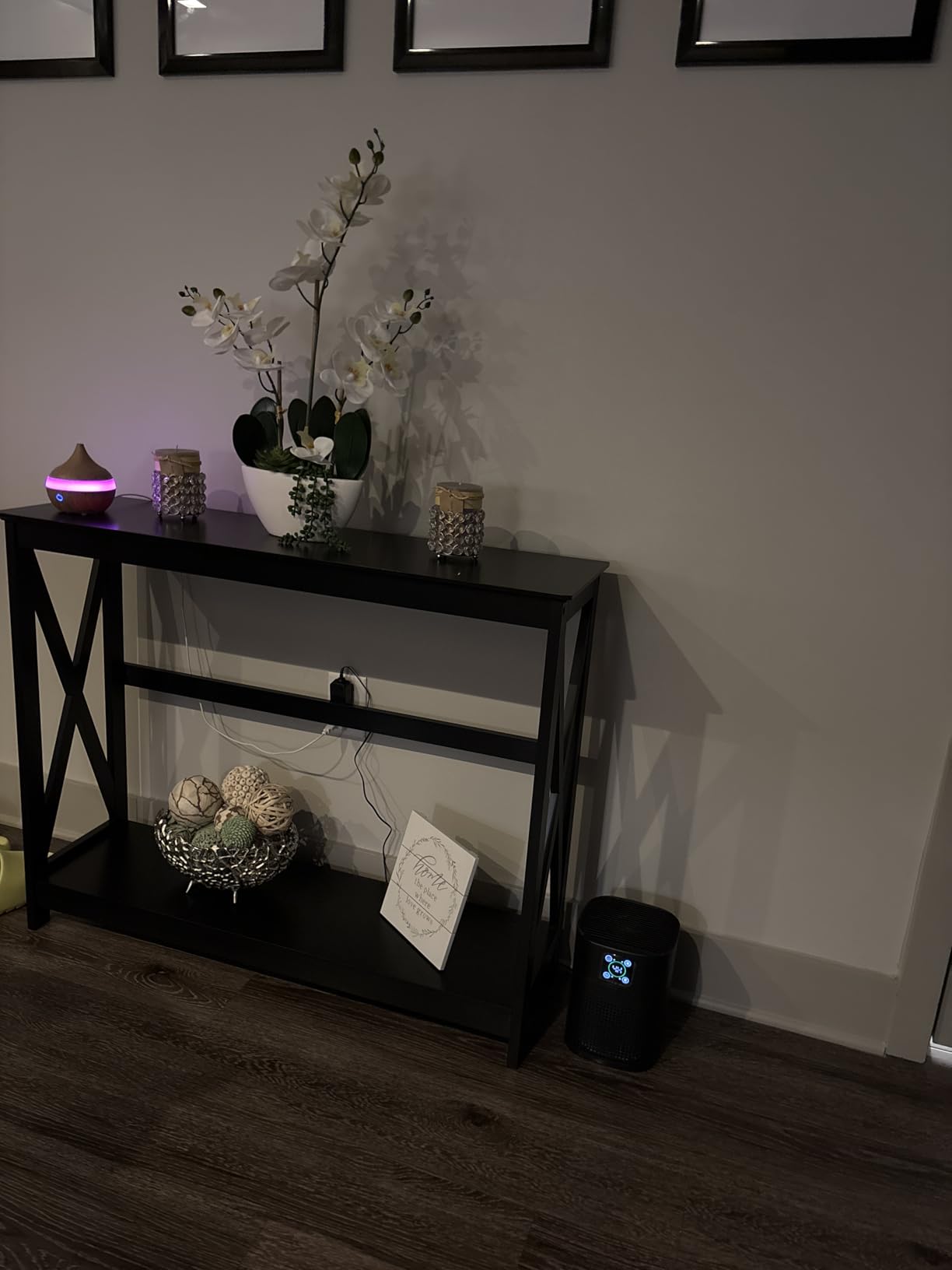 Air Purifiers for Bedroom, Honeyuan H13 HEPA Air Purifier for Home Large Room 600 sqft, Air purifiers with 360°Air Intake, 3 Fan Speeds, 3-Stage Filtration, White - Customer Photo 1
