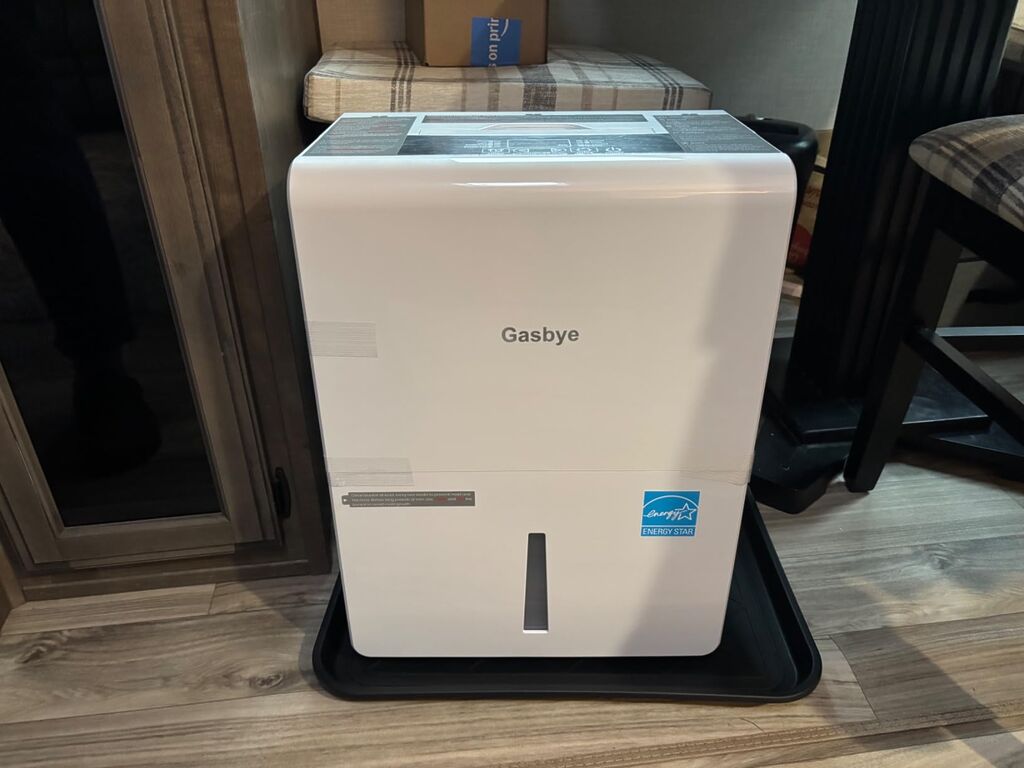 Gasbye 4500 Sq.Ft. 2026 Energy Star Dehumidifier for Basement & Large Rooms with Drain Hose, Max 115 Pints/Day | 45dB Quiet Compressor | 1.7 Gal Water Tank | Auto Shut-Off & Restart, Black customer photo 2