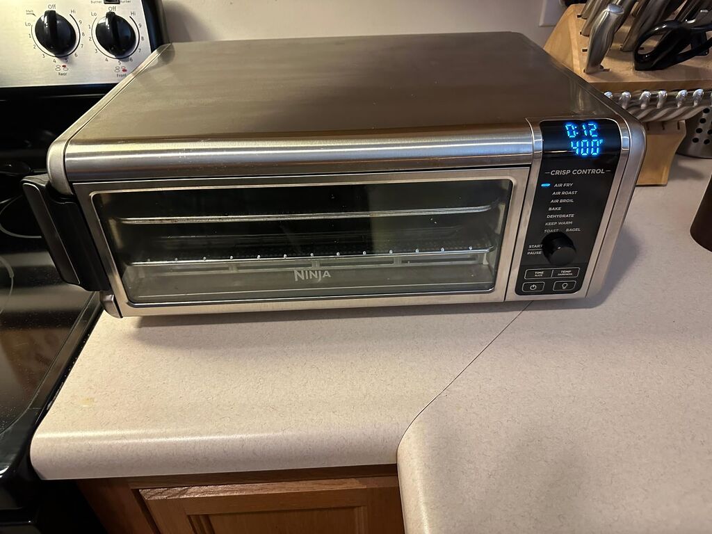 Ninja Air Fryer Toaster Oven Combo SP151 8-in-1 Flip Up & Away for Storage customer photo 1