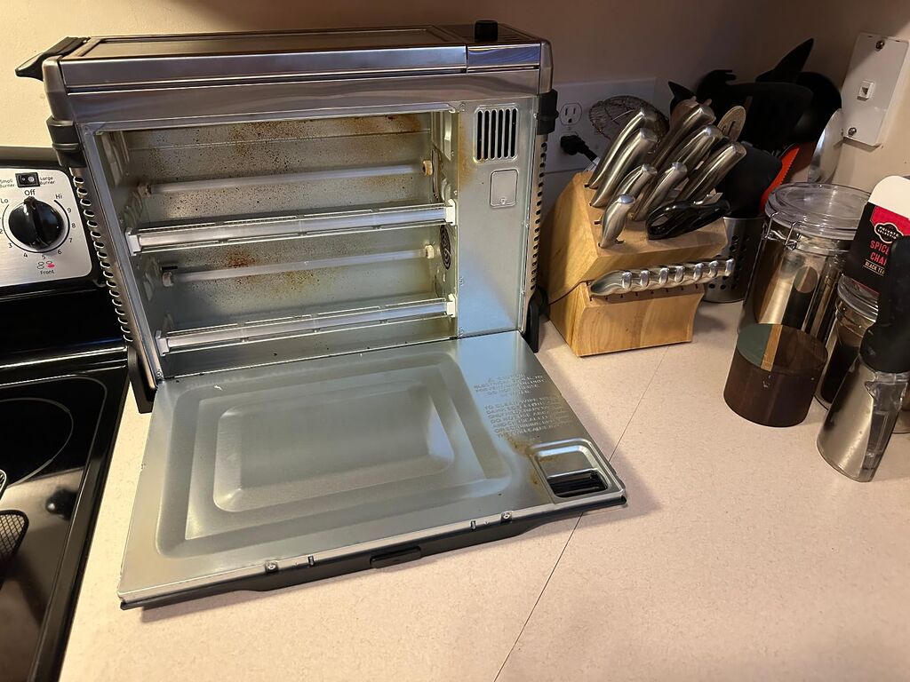 Ninja Air Fryer Toaster Oven Combo SP151 8-in-1 Flip Up & Away for Storage customer photo 2