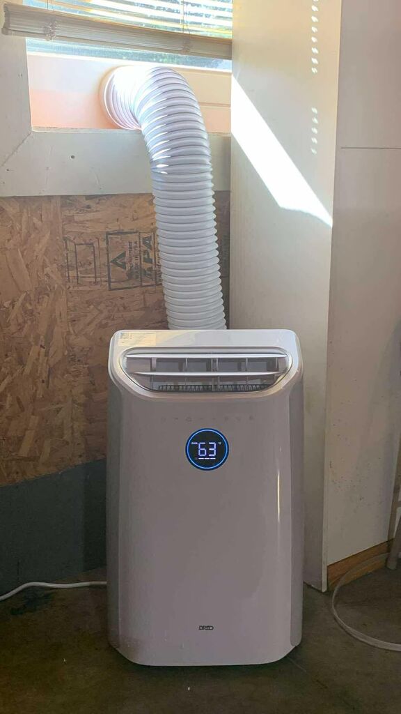 DREO Portable Air Conditioner 515S, 12000 BTU ASHRAE (8000 BTU DOE) Smart AC Unit for Bedroom with Drainage-free Cooling, Fan & Dehumidifier 3 in 1, APP/Voice/Remote, Quiet Standing AC for Room Indoors customer photo 1