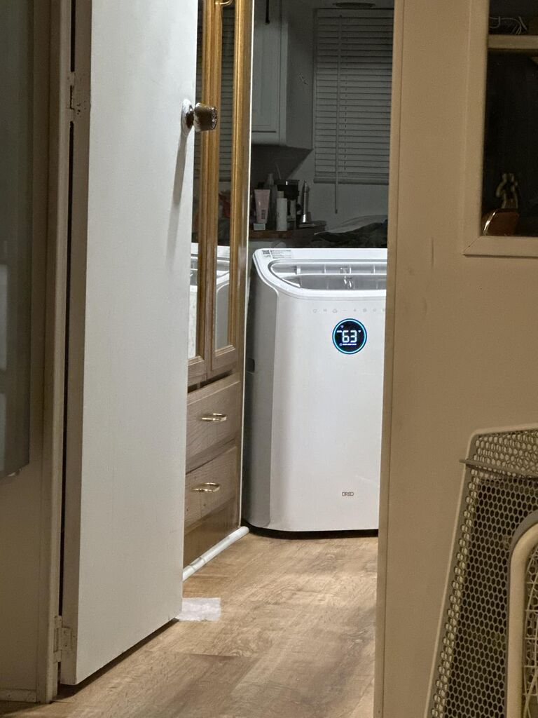 DREO Portable Air Conditioner 515S, 12000 BTU ASHRAE (8000 BTU DOE) Smart AC Unit for Bedroom with Drainage-free Cooling, Fan & Dehumidifier 3 in 1, APP/Voice/Remote, Quiet Standing AC for Room Indoors customer photo 2