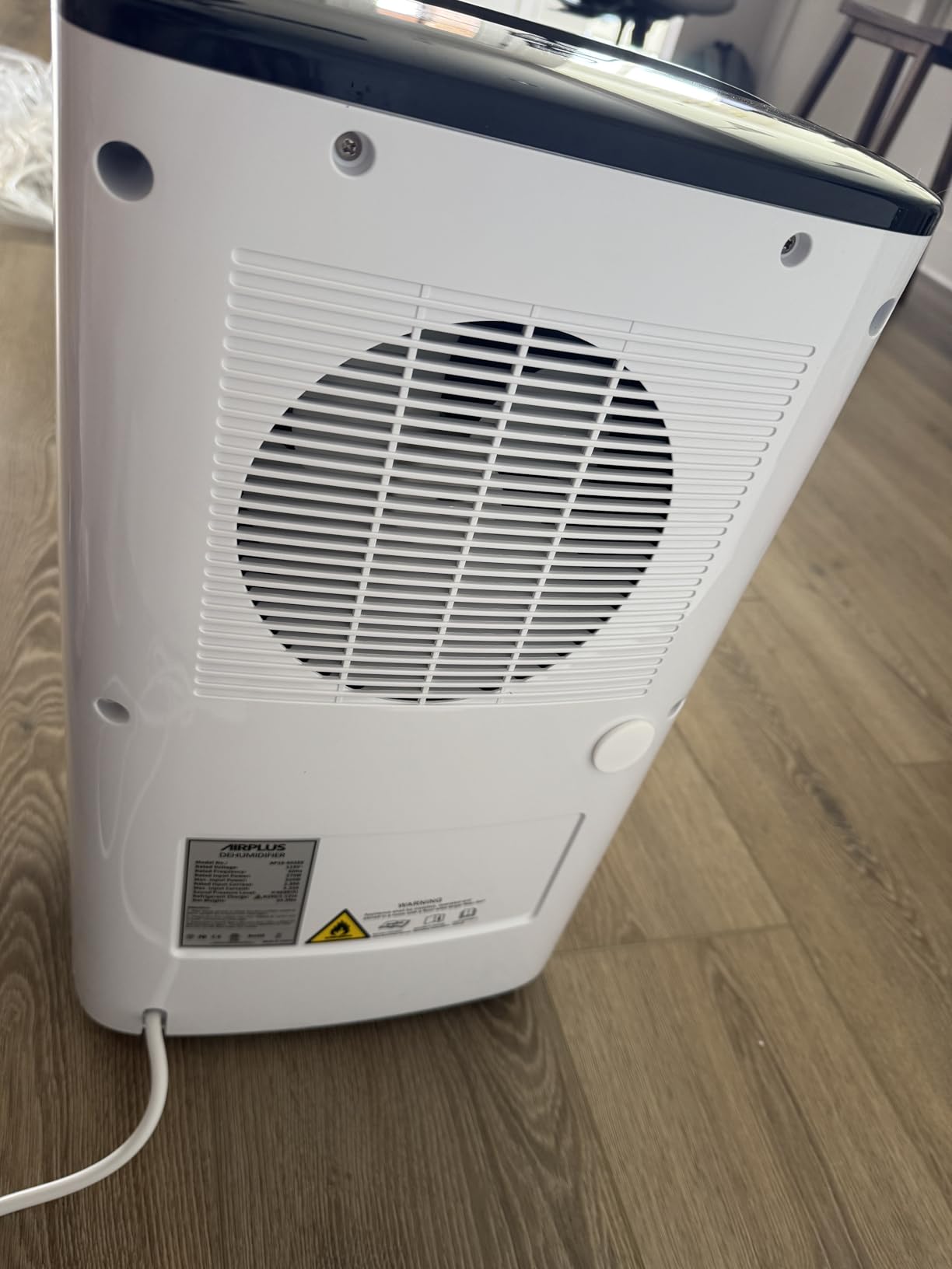 AIRPLUS 4500 Sq. Ft Dehumidifiers for Home, 70 Pints Dehumidifier for Basement with Drain Hose, Continuous Drainage, Intelligent Humidistat, Dehumidifier for bathroom, bedroom, Large Room Customer Review AIRPLUS 4500 Sq. Ft Dehumidifiers for Home, 70 Pints Dehumidifier for Basement with Drain Hose, Continuous Drainage, Intelligent Humidistat, Dehumidifier for bathroom, bedroom, Large Room - Customer Photo 2