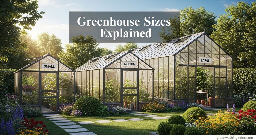 Greenhouse Sizes Explained For Every Backyard August 2026