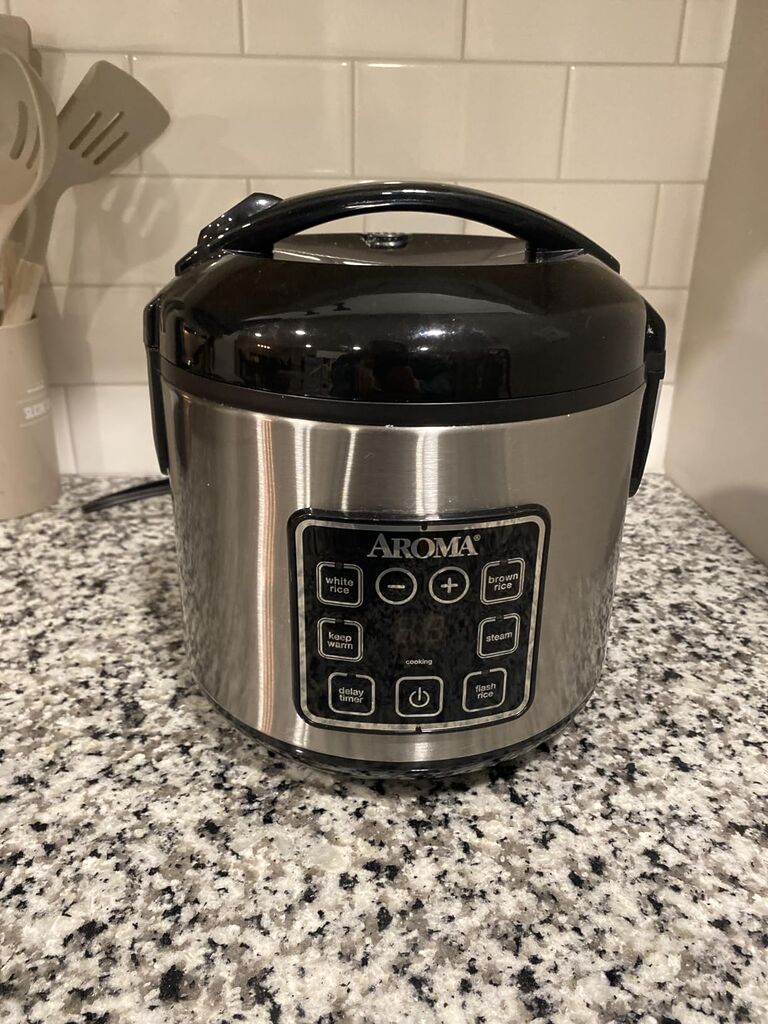 AROMA Digital Rice Cooker, 4-Cup (Uncooked) / 8-Cup (Cooked), Steamer, Grain Cooker, Multicooker, 2 Qt, Stainless Steel Exterior, ARC-914SBD customer photo 1