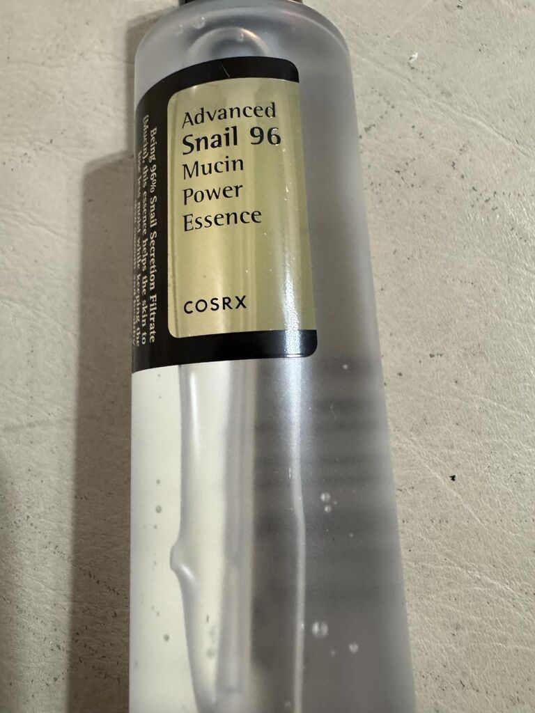COSRX Snail Mucin 96% Repairing Serum for Sooothing & Hydrating 3.38 oz. customer photo 1