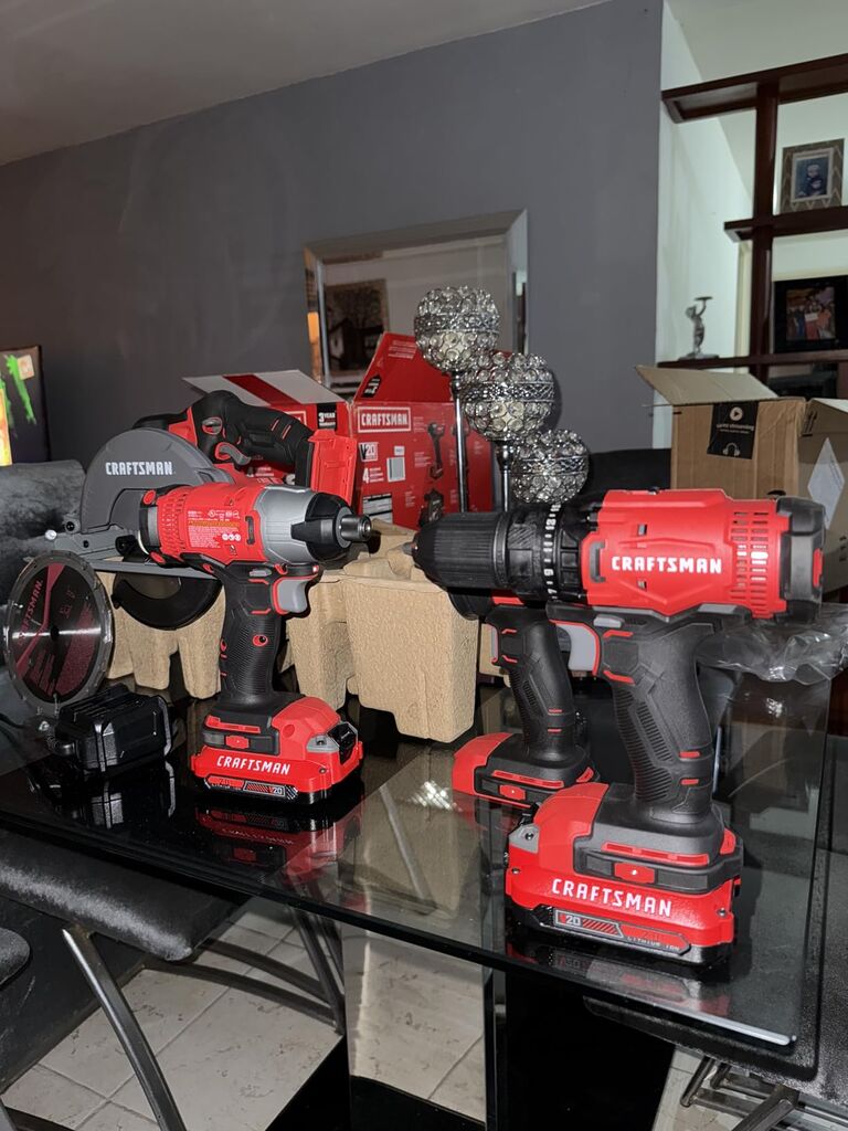 CRAFTSMAN V20 MAX Power Tool Combo Kit, 4-Tool Cordless Power Tool Set (CMCK401D2AM) customer photo 1