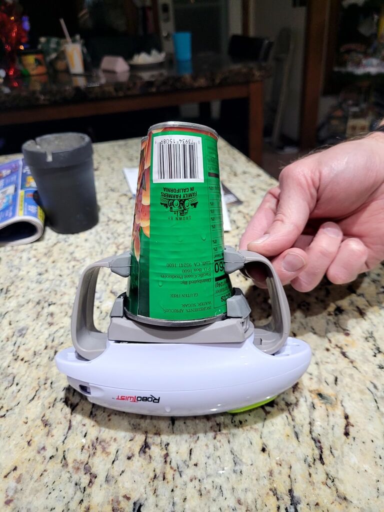 Robotwist Automatic Jar Opener, Deluxe Model with Improved Torque, Robo Twist Kitchen Gadgets for Home, Electric Handsfree Easy Jar Opener customer photo 1