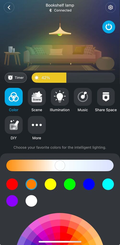 Govee Smart Light Bulbs, A19 Color Changing Light Bulb, 800 LM, E26 Base customer photo 1