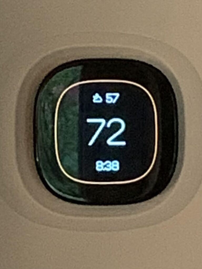 ecobee Smart Thermostat Premium - WiFi, Siri & Alexa Built-In, Smart Sensor customer photo 1