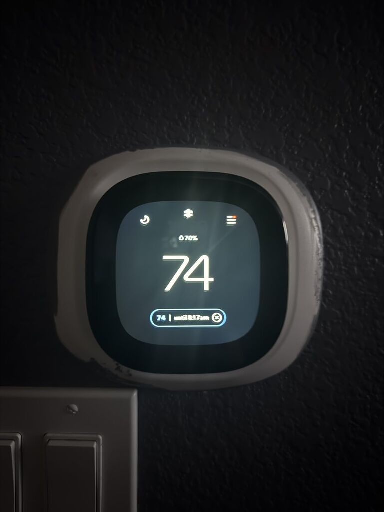 ecobee Smart Thermostat Enhanced, Programmable Wifi Thermostat customer photo 2