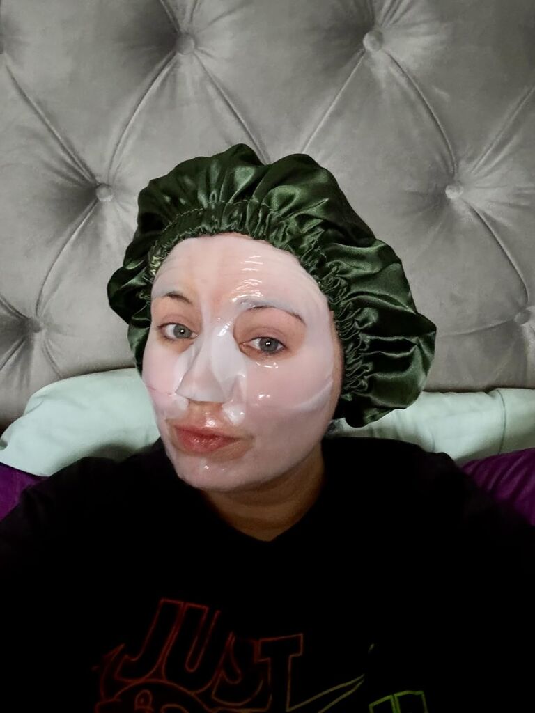 BIODANCE Bio-Collagen Real Deep Mask, Hydrating Overnight Hydrogel Face Mask, Pore Minimizing, Elasticity, Plumping, Travel Essentials & Self Care Gifts for Women, Korean Skin Care | 1.19oz(34g) x 4ea customer photo 1