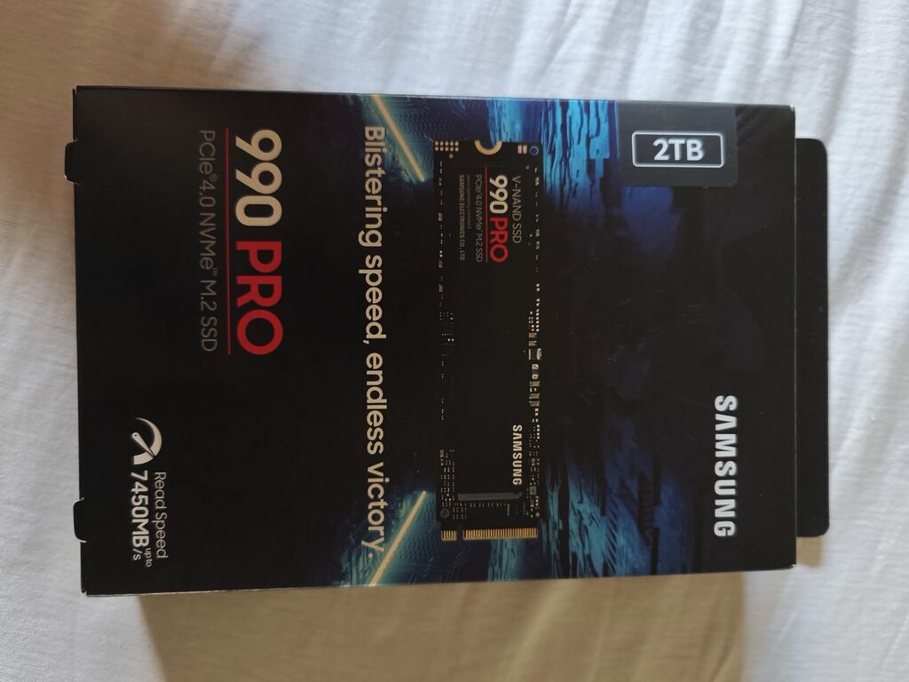 Samsung SSD 990 PRO 2TB, PCIe 4.0 M.2 2280, Up to 7,450 MB/s customer photo 1