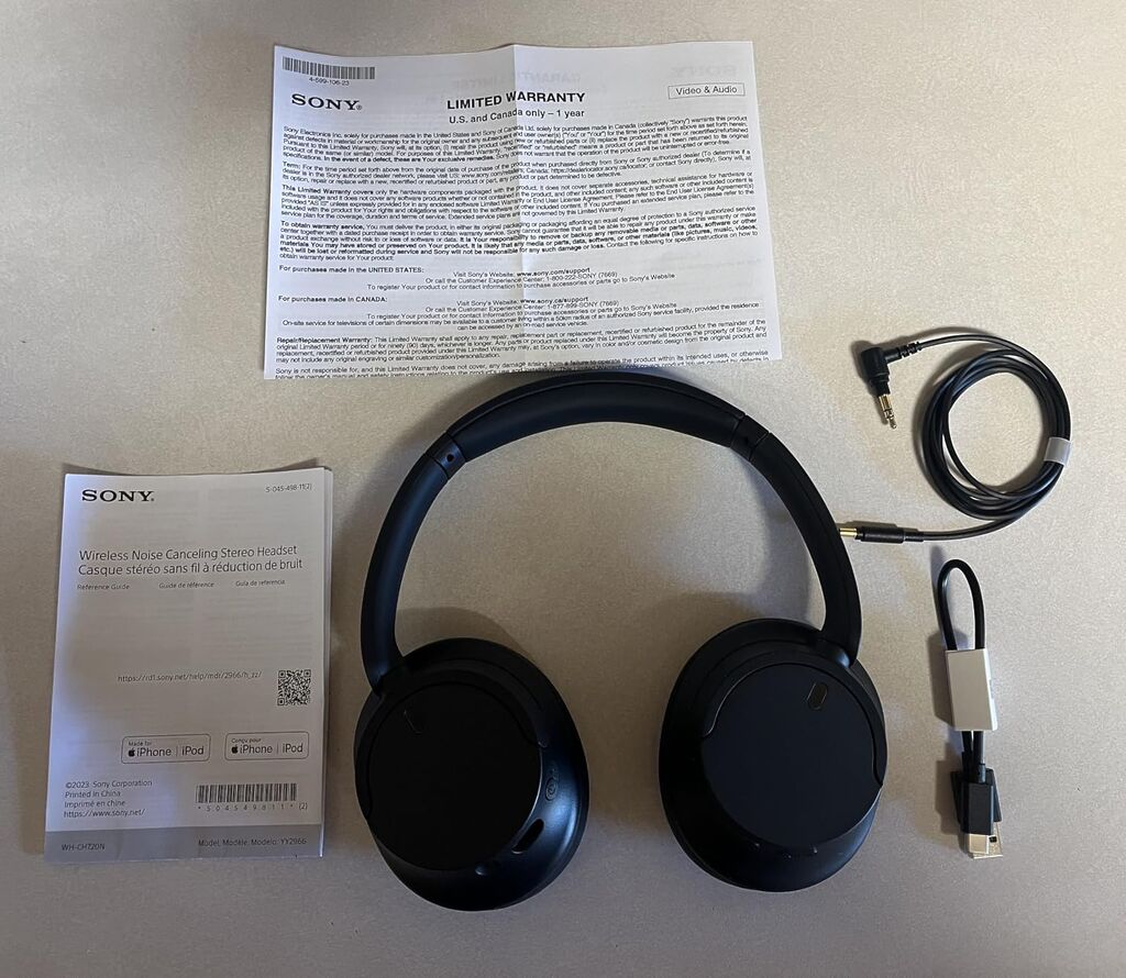 Sony WH-CH720N Noise Canceling Wireless Headphones customer photo 1