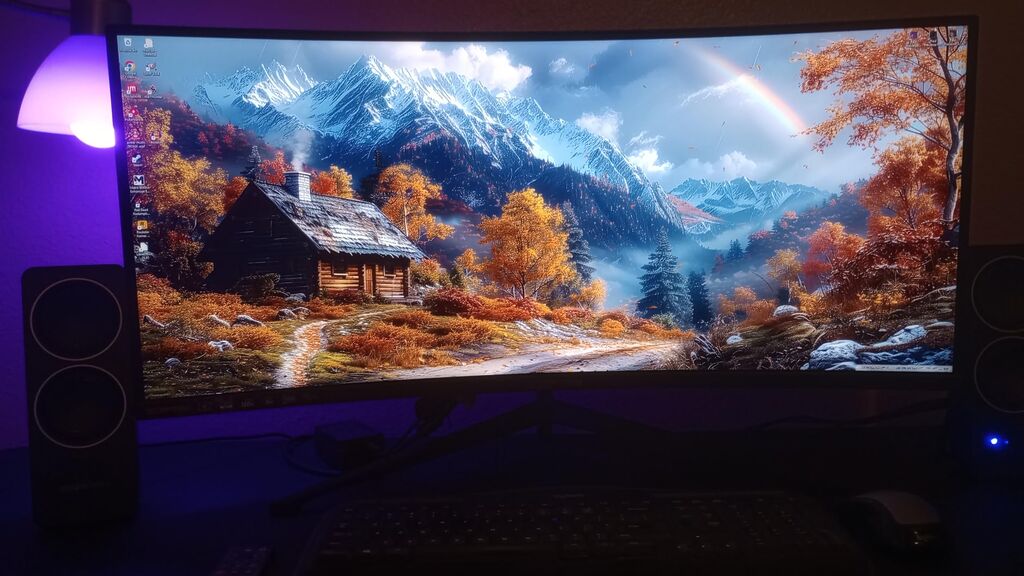 Sceptre 34-inch Curved ultrawide WQHD Monitor (3440 × 1440), R1500, up to 180Hz/165Hz, DisplayPort x2, 99% sRGB, 1ms, Built-in Speakers, Machine Black, 2025 (C345B-QUT168) customer photo 1