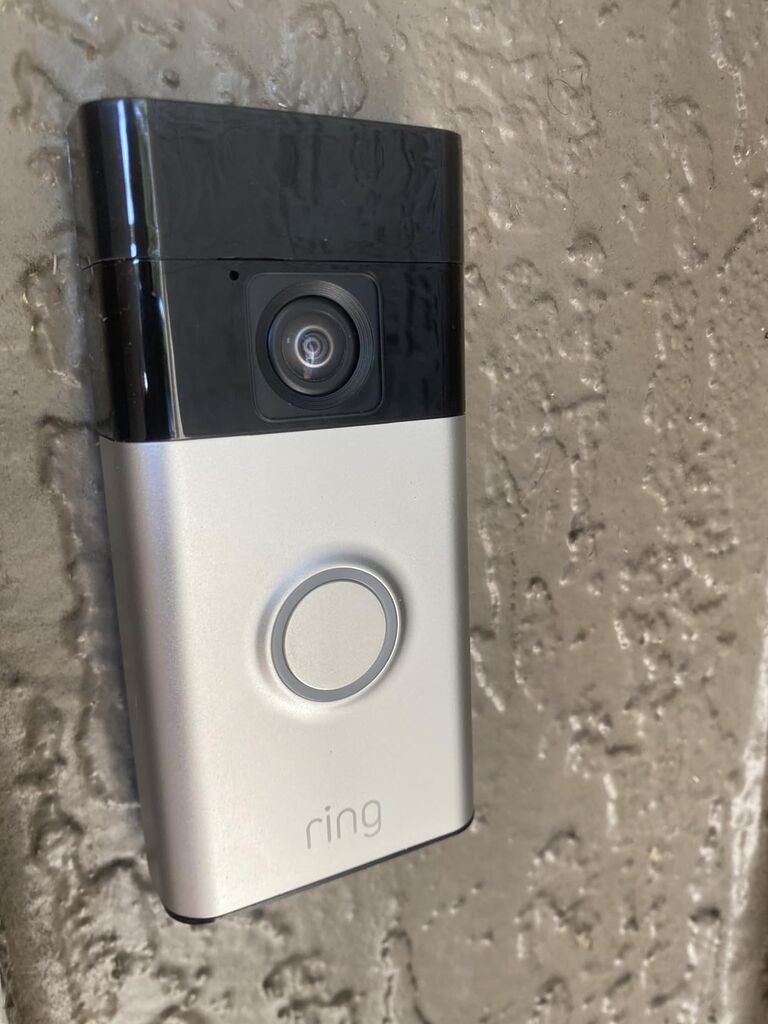 Ring Battery Doorbell, Home or business security with Head-to-Toe video, Live View with Two-Way Talk, and Motion Detection & Alerts, Satin Nickel customer photo 1