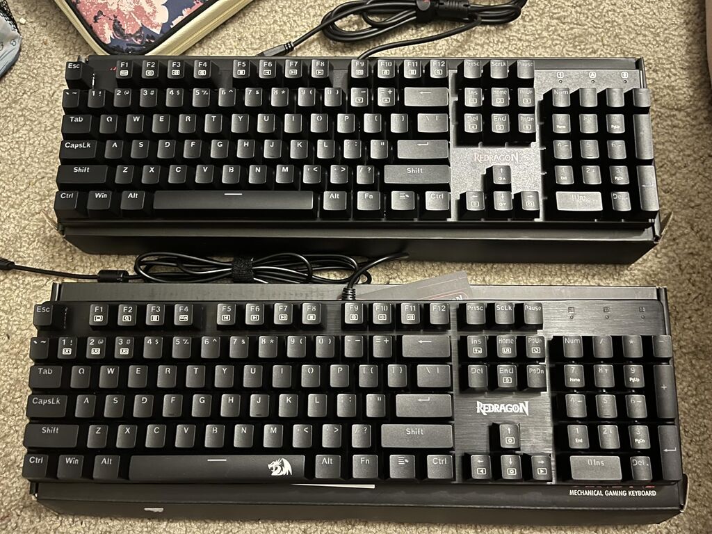 Redragon Mechanical Gaming Keyboard Wired, 11 Programmable Backlit Modes, Hot-Swappable Red Switch, Anti-Ghosting, Double-Shot PBT Keycaps customer photo 1