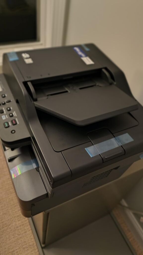Brother DCP-L2640DW Wireless Compact Monochrome Multi-Function Laser Printer with Copy and Scan, Duplex, Mobile, Black and White, Works with Alexa customer photo 1