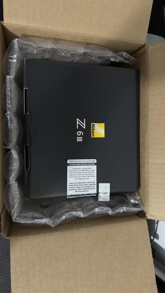 Nikon Z6 III, Black | Full-Frame Mirrorless Stills/Video Camera with 6K/60p Internal RAW Recording | USA Model customer photo 1