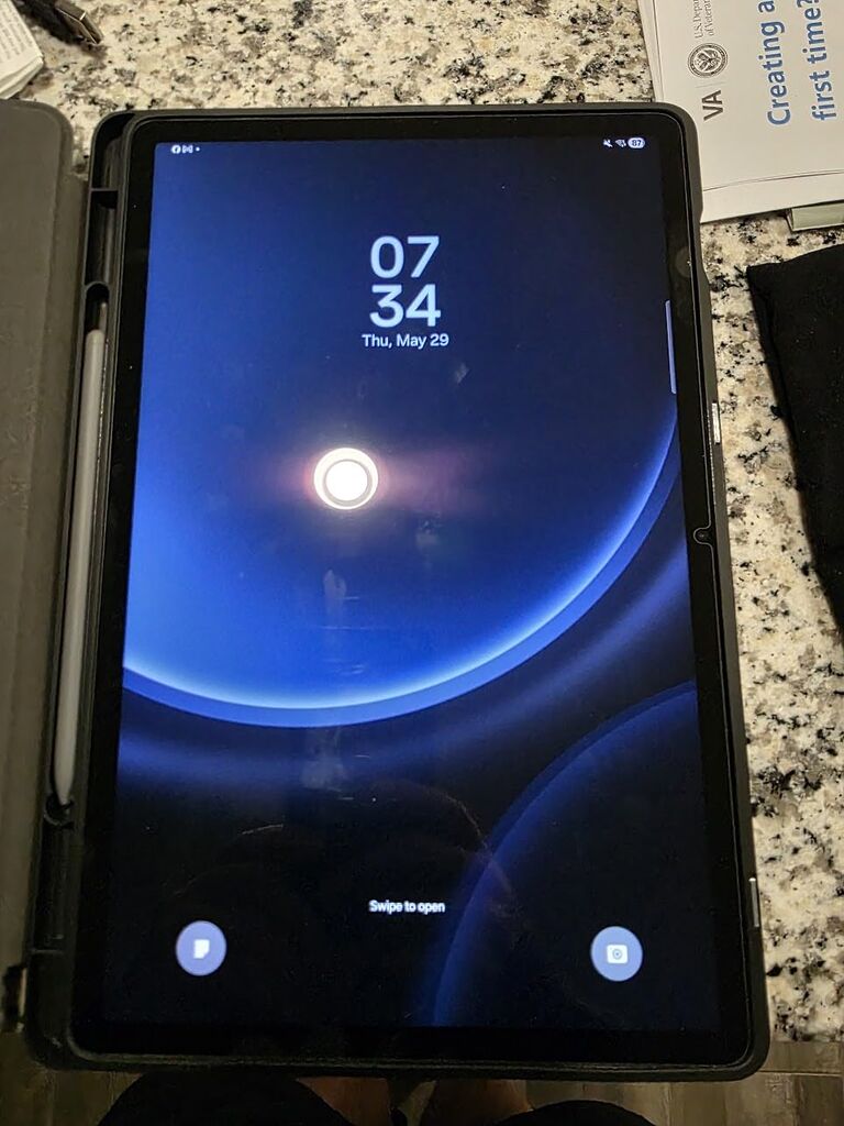 SAMSUNG Galaxy Tab S9 FE+ Plus Android Tablet (12.4” Touchscreen, 8GB RAM, 256GB Storage, Long Battery Life, S Pen, 1 Front Camera + 2 Rear Cameras, Lightweight Durable Design) SM-X610 customer photo 1