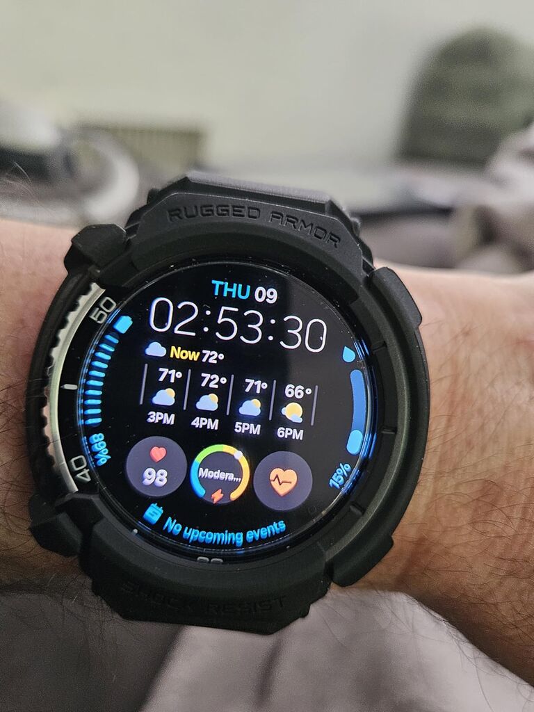 Samsung Galaxy Watch 8 (2025) 44mm Bluetooth Smartwatch, Cushion Design, Fitness Tracker, Sleep Coaching, Running Coach, Energy Score, Heart Rate Tracking, Graphite [US Version, 2 Yr Warranty] customer photo 1