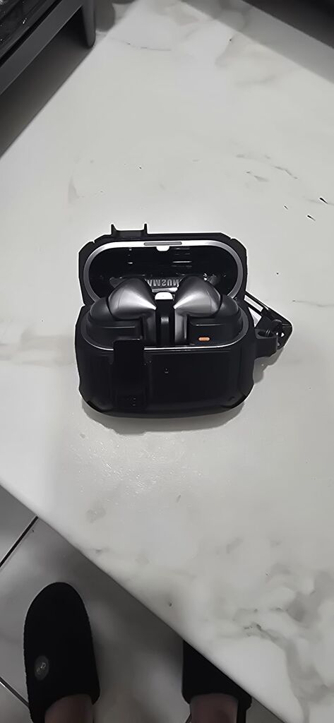 Galaxy Buds 3 FE (2025) True Wireless Bluetooth Earbuds, Active Noise Cancellation, Powerful Sound, Clear Calls, Long Lasting Battery, Hands Free AI, Black [US Version, 2 Year Warranty] customer photo 1