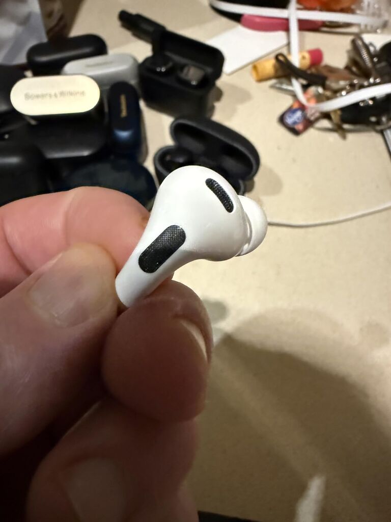 Apple AirPods Pro 3 Wireless Earbuds, Active Noise Cancellation, Live Translation, Heart Rate Sensing, Hearing Aid Feature, Spatial Audio, High-Fidelity Sound, USB-C Charging customer photo 1