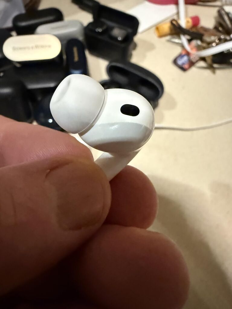 Apple AirPods Pro 3 Wireless Earbuds, Active Noise Cancellation, Live Translation, Heart Rate Sensing, Hearing Aid Feature, Spatial Audio, High-Fidelity Sound, USB-C Charging customer photo 2