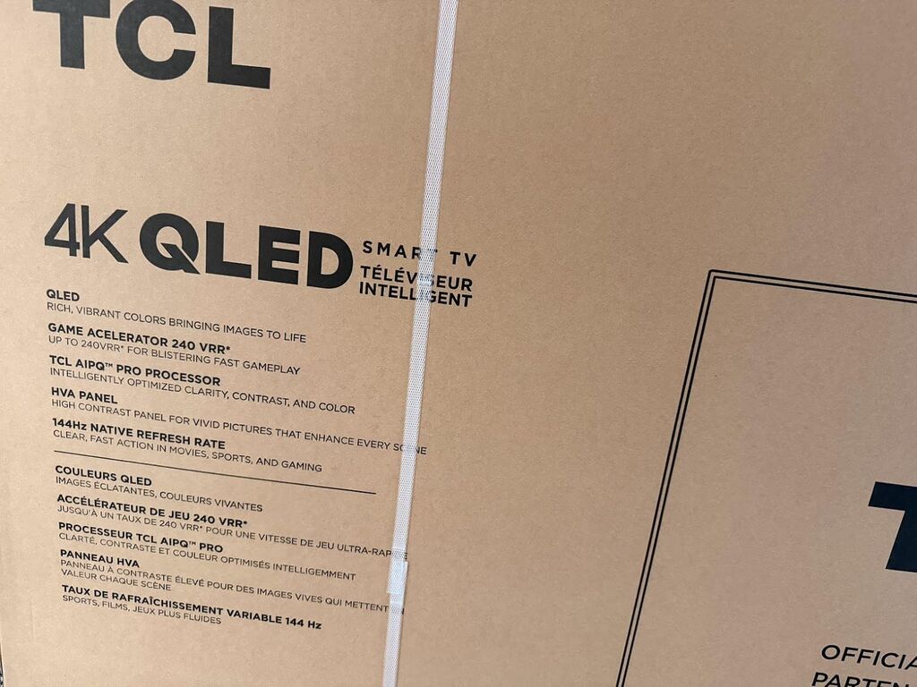 TCL 55 Inch Class T7 Series | 4K QLED HDR | 55T7, 2025 Model | 120HZ Refresh Rate High Brightness Smart Google TV Dolby Atmos Audio | Voice Remote Alexa Gaming Streaming Television customer photo 1