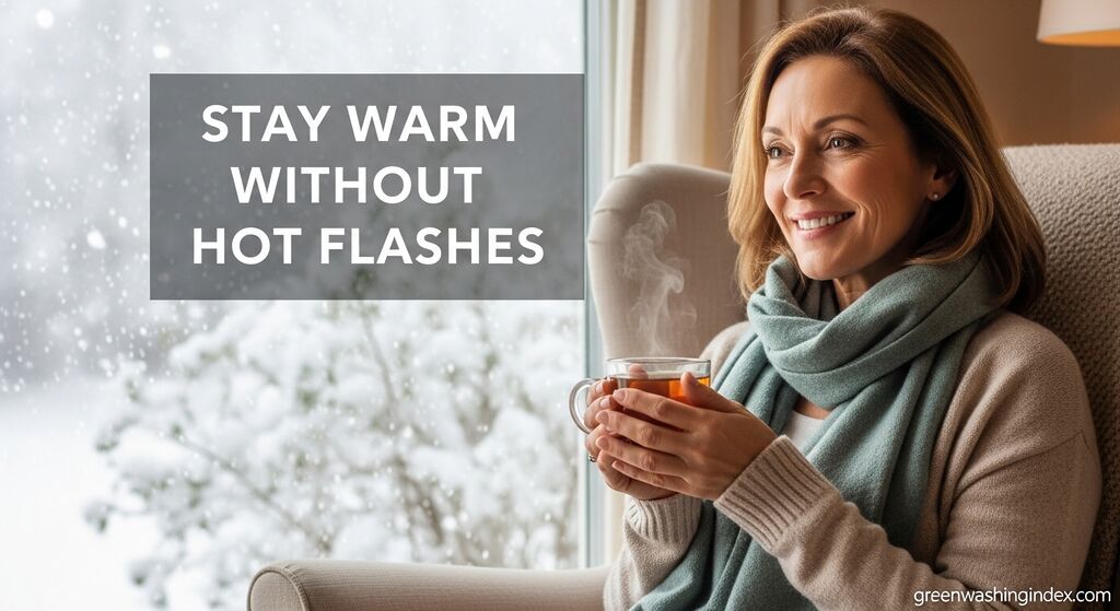 How to Stay Warm in Winter Without Triggering Hot Flashes
