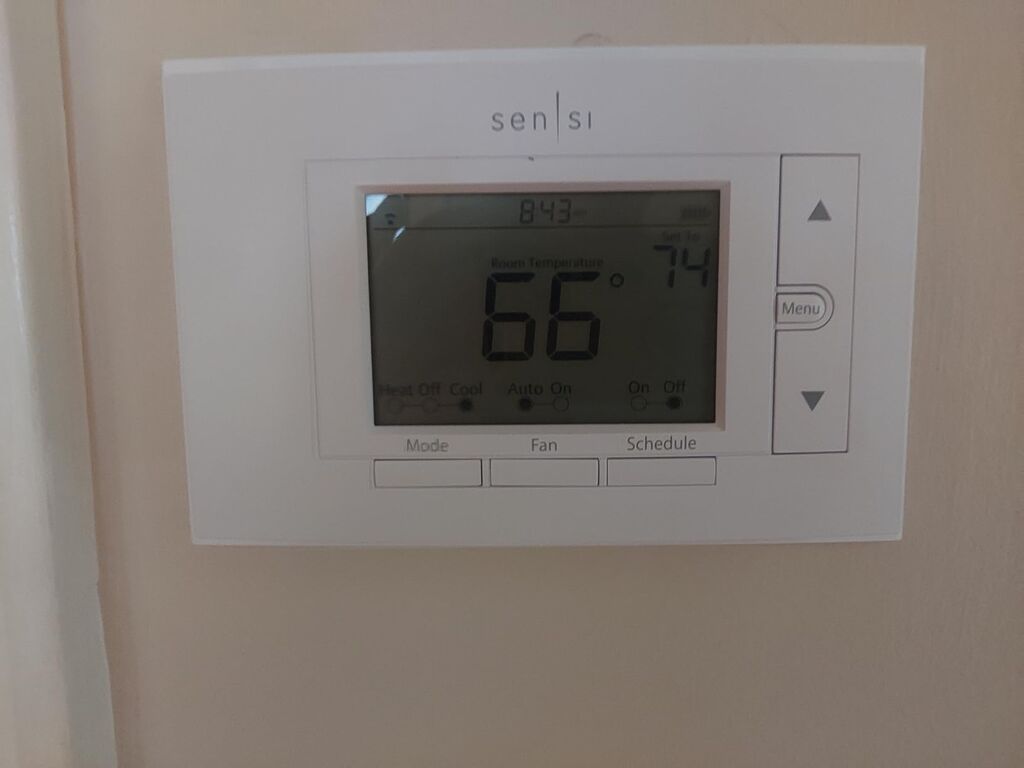 Sensi Smart Thermostat, Wi-Fi, DIY, Alexa, Energy Star Certified, ST55 customer photo 1