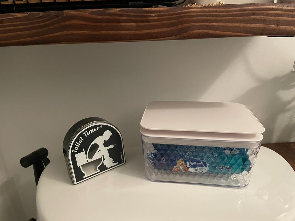 Katamco The Original Toilet Timer (Classic), As Seen on Shark Tank. Funny for Dad, Husband, Son, Boyfriend, Men. customer photo 2